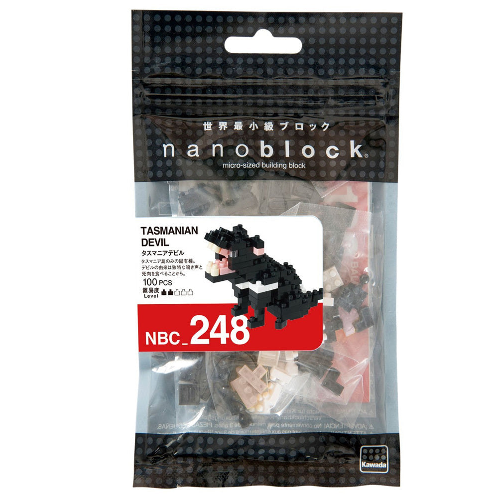 NANOBLOCK CRITTERS - TASMANIAN DEVIL