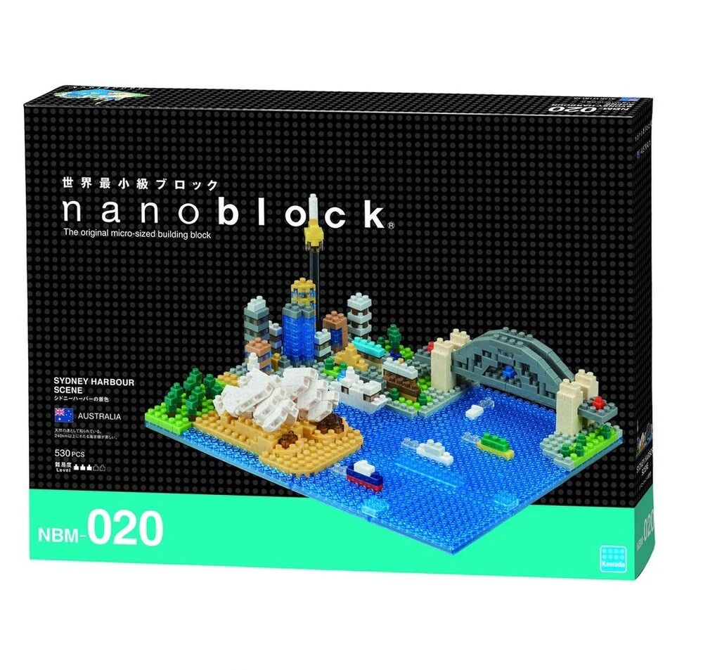 NANOBLOCK SYDNEY HARBOUR SCENE 020 - Toyworld Frankston