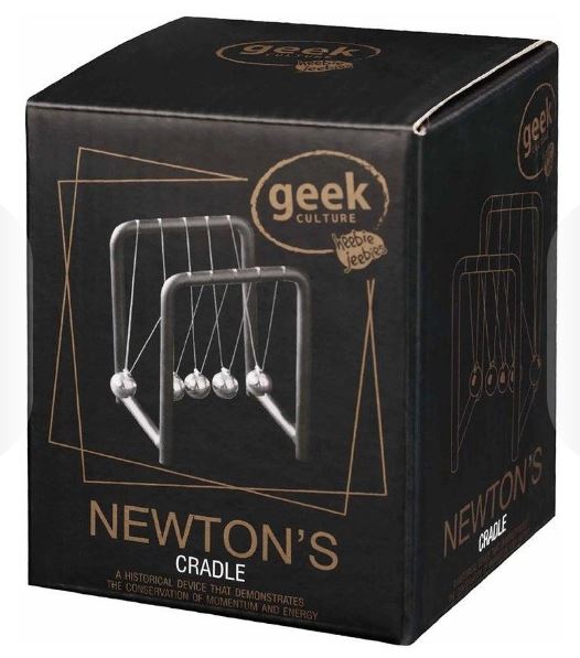 HEEBIE JEEBIES NEWTON CRADLE 9CM - Toyworld Frankston