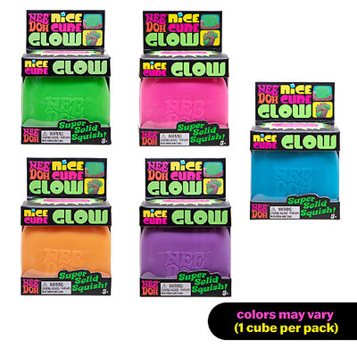 NEE DOH - NICE CUBE GLOW - Toyworld Frankston