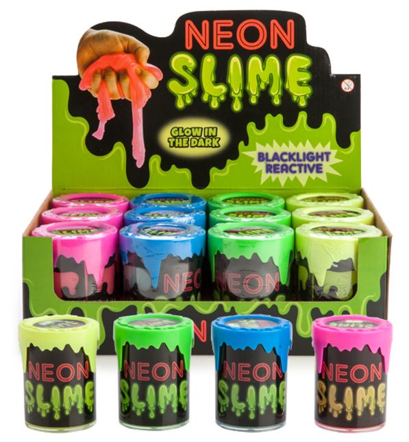 NEON SLIME GLOW IN THE DARK - Toyworld Frankston