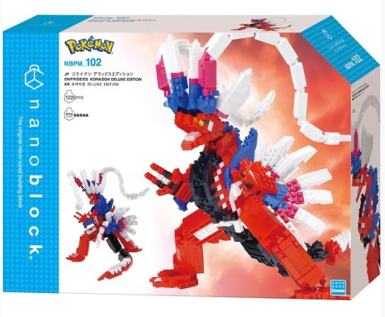 NANOBLOCK - POKEMON - KORAIDON DELUXE - Toyworld Frankston