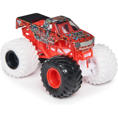 MONSTER JAM 1:64 DIECAST TRUCKS - NORTHERN NIGHTMARE - Toyworld Frankston