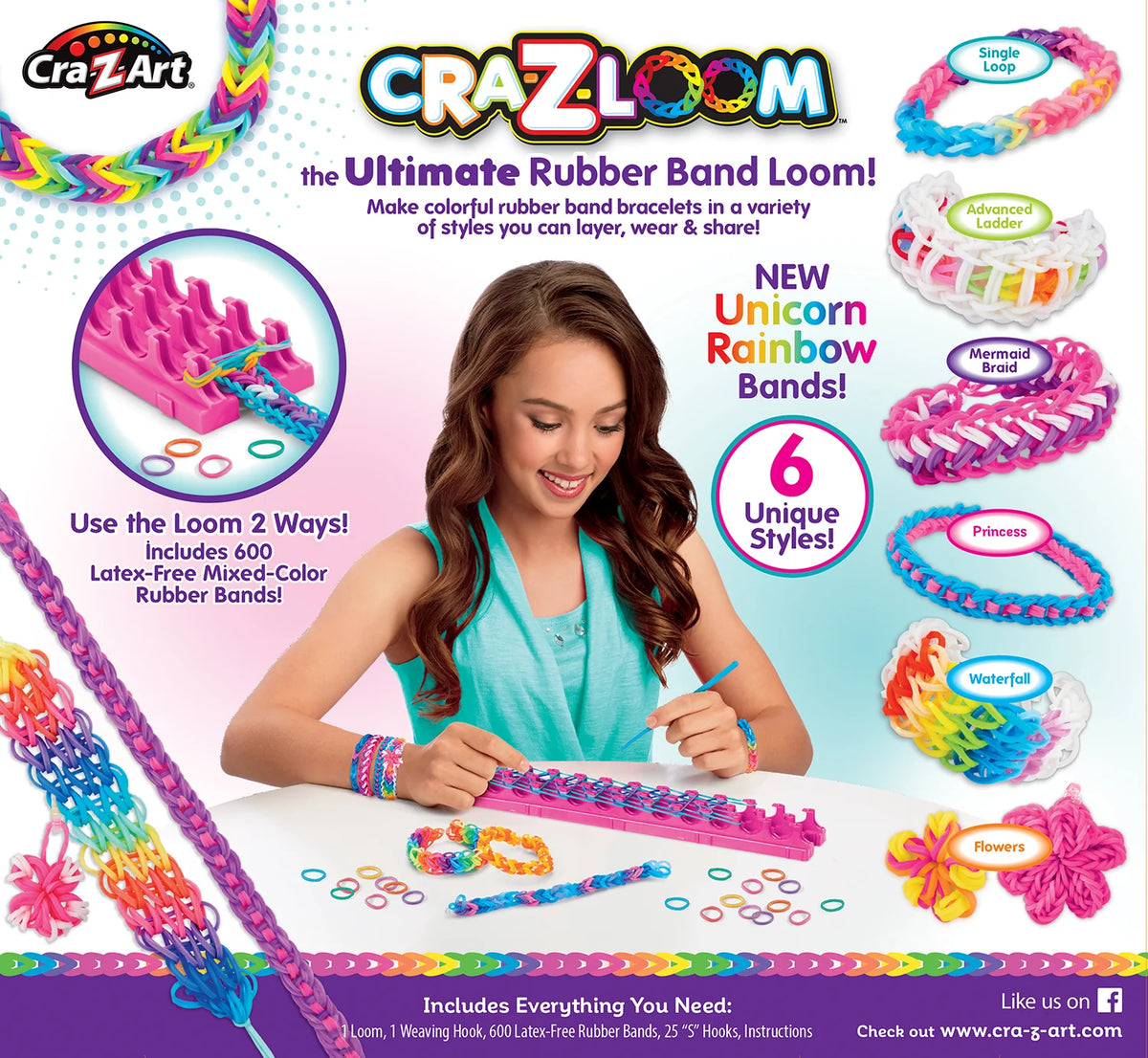 CRA-Z-ART ULTIMATE LOOM BAND LOOM - Toyworld Frankston