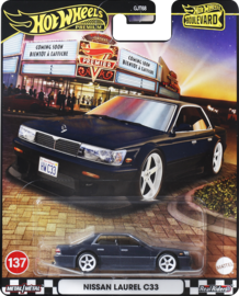 HOT WHEELS PREMIUM BOULEVARD #137 NISSAN LAUREL C33 - Toyworld Frankston