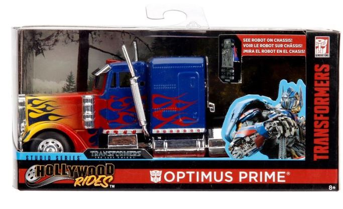 TRANSFORMERS (2008) - OPTIMUS PRIME WESTERN STAR 5700 HOLLYWOOD RIDES 1/32 SCALE DIE-CAST VEHICLE REPLICA