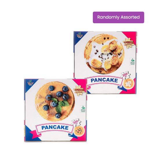 SUPERSIZED PUZZLES PANCAKES 300PC - Toyworld Frankston