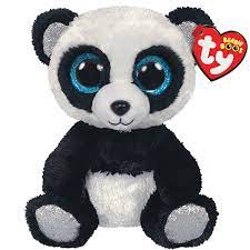 BEANIE BOOS REG BAMBOO PANDA - Toyworld Frankston