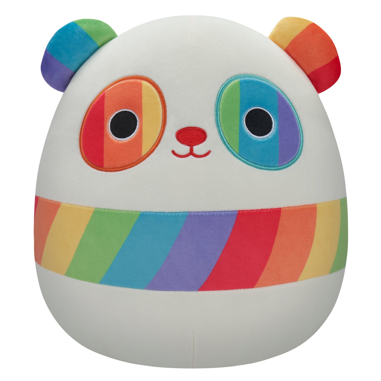 SQUISHMALLOWS - 12 INCH RAINBOW PRIDE - SARAKEE PANDA - Toyworld Frankston