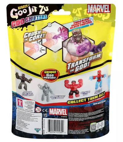 HEROES OF GOO JIT ZU - GOO SHIFTERS - VIBRANIUM ENERGY BLAST - BLACK PANTHER - Toyworld Frankston