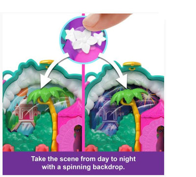 POLLY POCKET - PEACOCK GARDEN COMPACT - Toyworld Frankston