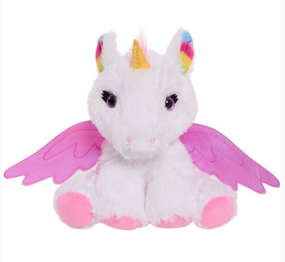 BARBIE BEAN PET PLUSH - 7INCH PEGASUS UNICORN - Toyworld Frankston