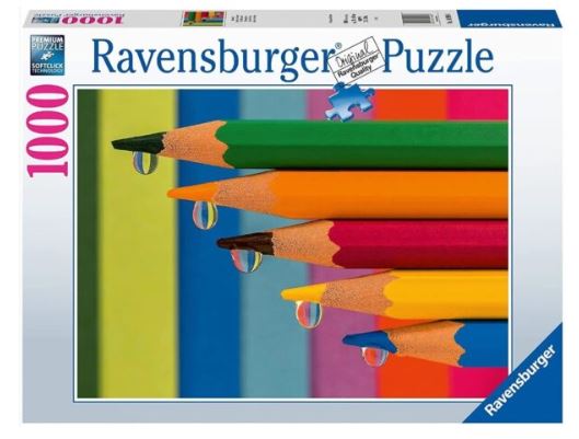 RBURG - COLOURED PENCILS PUZZLE 1000PC - Toyworld Frankston