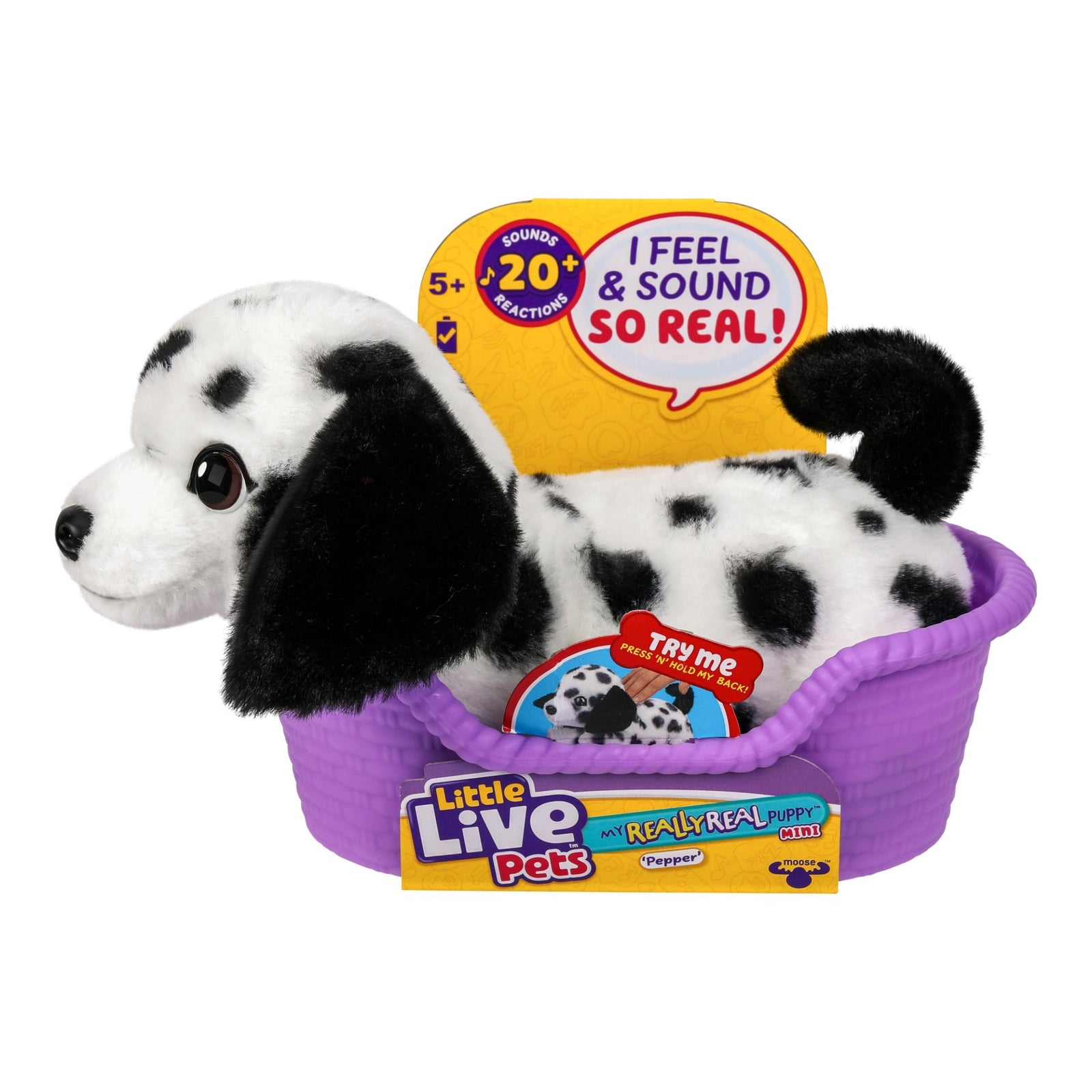LITTLE LIVE PETS - MY REALLY REAL PUPPY - PEPPER