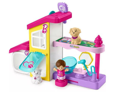 FISHER PRICE LITTLE PEOPLE BARBIE PLAY AND CARE PET SPA - Toyworld Frankston