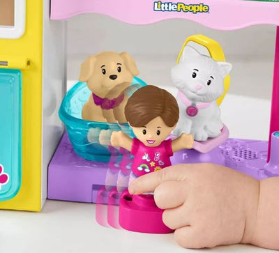 FISHER PRICE LITTLE PEOPLE BARBIE PLAY AND CARE PET SPA - Toyworld Frankston