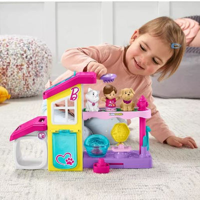 FISHER PRICE LITTLE PEOPLE BARBIE PLAY AND CARE PET SPA - Toyworld Frankston