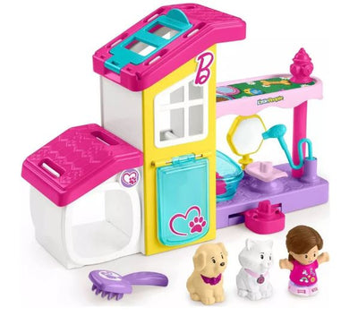 FISHER PRICE LITTLE PEOPLE BARBIE PLAY AND CARE PET SPA - Toyworld Frankston