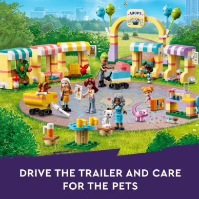 LEGO 42615 PET ADOPTION DAY - Toyworld Frankston