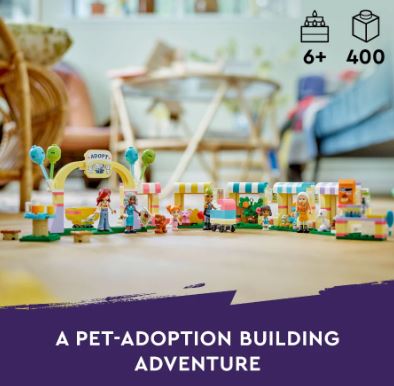 LEGO 42615 PET ADOPTION DAY - Toyworld Frankston