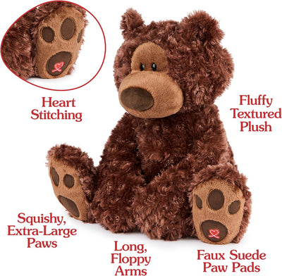 FOREVER FRIENDS - PHILBIN CHOCOLATE 45CM BEAR