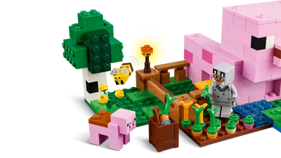 LEGO MINECRAFT 21268 THE BABY PIG HOUSE - Toyworld Frankston