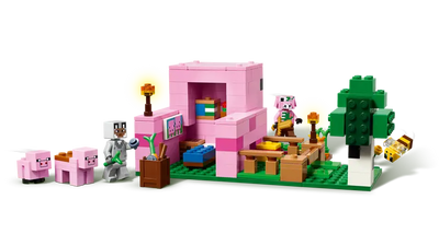 LEGO MINECRAFT 21268 THE BABY PIG HOUSE - Toyworld Frankston