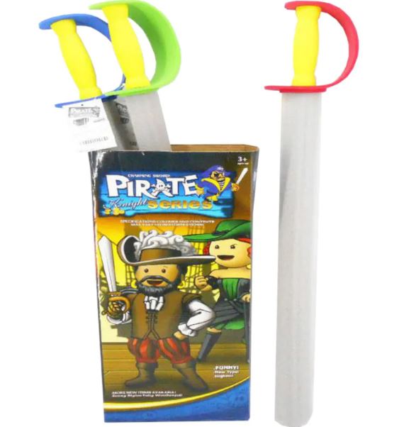 PIRATE KNIGHT SERIES - PIRATE FOAM SWORD - Toyworld Frankston