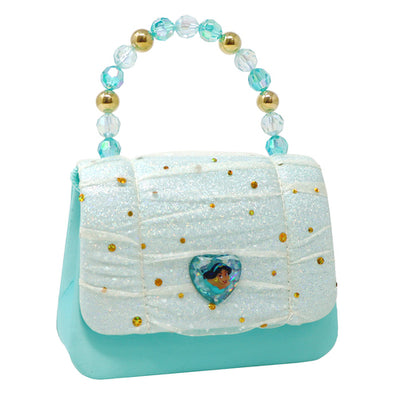 PINK POPPY DISNEY PRINCESS JASMINE SPARKLING HARD HANDBAG - Toyworld Frankston