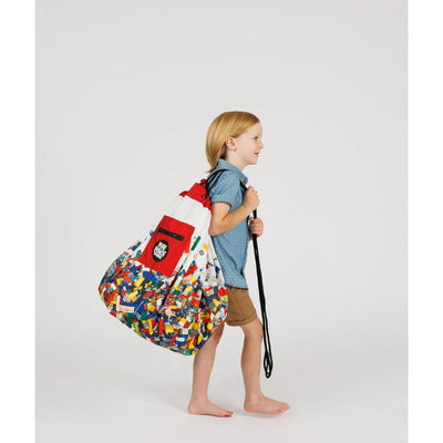 BRICK BAG - PLAY POUCH TOY STORAGE BAG AND MAT - Toyworld Frankston