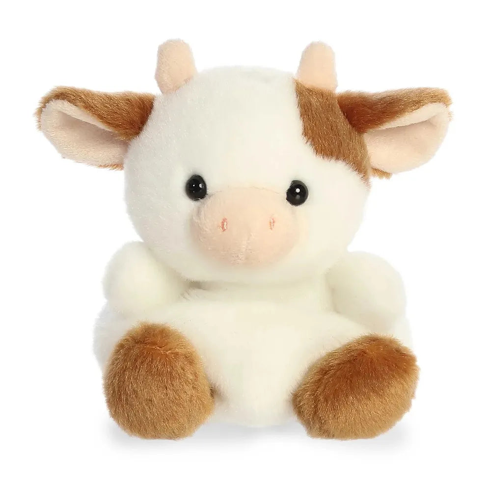 PALM PALS - CAROLINE BROWN COW 5 INCH PLUSH