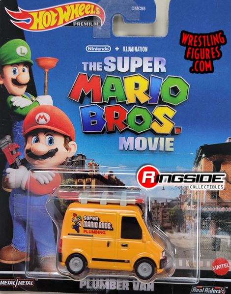 HOT WHEEL POP CULTURE - MARIO BROS PLUMBER VAN - Toyworld Frankston