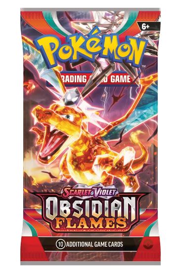 POKEMON TCG OBSIDIAN FLAMES BOOSTER PACK - Toyworld Frankston