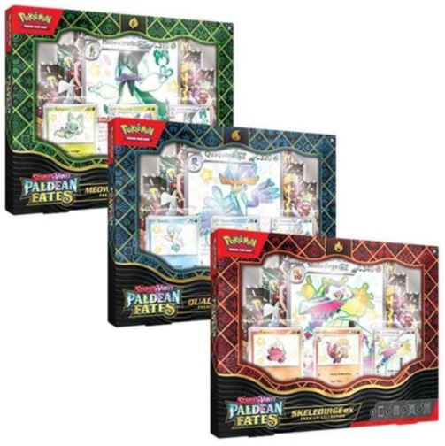 POKEMON SCARLET & VIOLET PALDEAN FATES PREMIUM COLLECTION ASSORTMENT - Toyworld Frankston