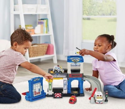 VTECH TOOT-TOOT DRIVERS POLICE STATION - Toyworld Frankston