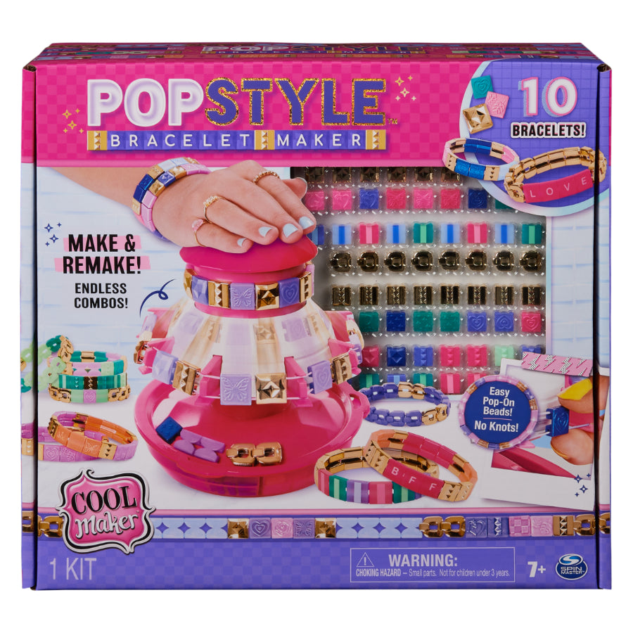 COOL MAKER POPSTYLE BRACELET MAKER - Toyworld Frankston