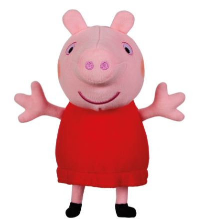 PEPPA PIG - TALKING PEPPA SOFT TOY - Toyworld Frankston