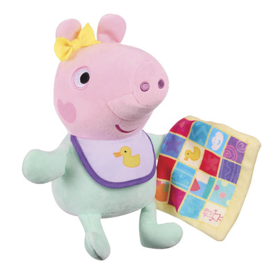 PEPPA PIG - EVIE WITH BLANKET SOFT TOY