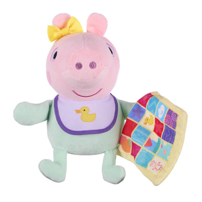 PEPPA PIG - EVIE WITH BLANKET SOFT TOY