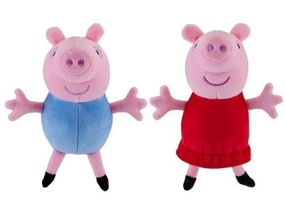 PEPPA PIG SOFT PLUSH ASSORTED DESIGNS