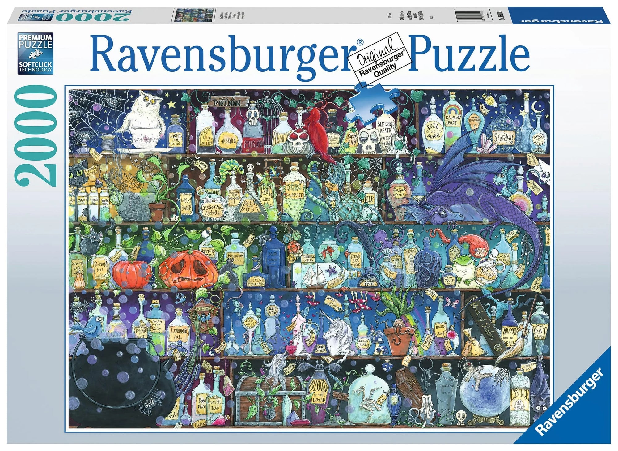 RAVENSBURGER POISONS AND POTIONS 2000P
