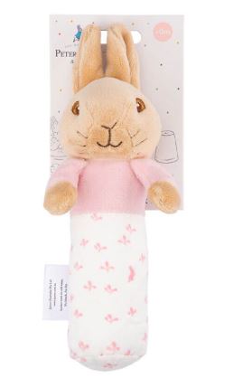PETER RABBIT - STICK RATTLE - PETER RABBIT OR FLOSPSY - Toyworld Frankston