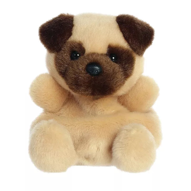 PALM PALS FRANKIE PUG 5" PLUSH - Toyworld Frankston
