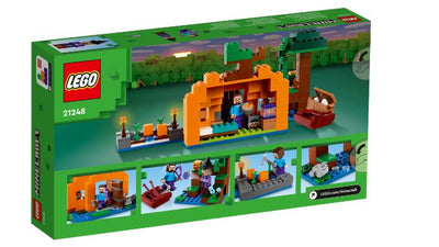 LEGO MINECRAFT 21248 THE PUMPKIN HOUSE - Toyworld Frankston