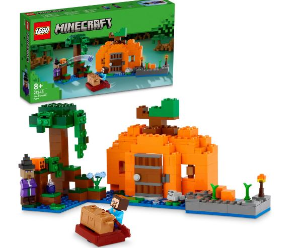 LEGO MINECRAFT 21248 THE PUMPKIN HOUSE - Toyworld Frankston