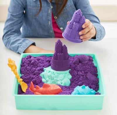 KINETIC SAND SANDBOX SET - PURPLE - Toyworld Frankston