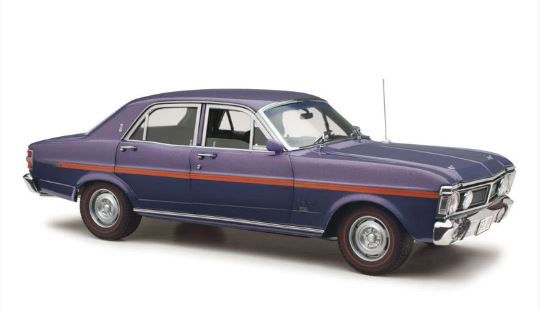 CLASSIC CARLECTABLES 1:18 FORD XY FAIRMONT GRAND SPORT - WILD VIOLET - Toyworld Frankston