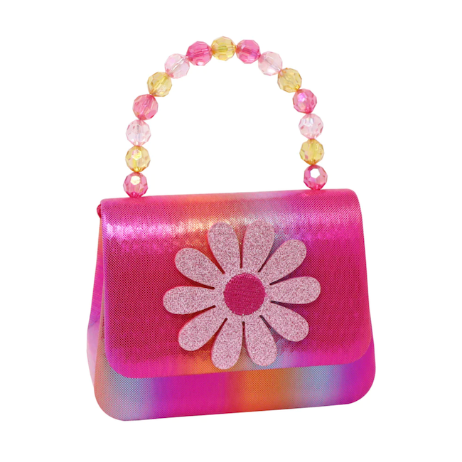 PINK POPPY - VIBRANT VACATION DAISY HARD HANDBAG - Toyworld Frankston
