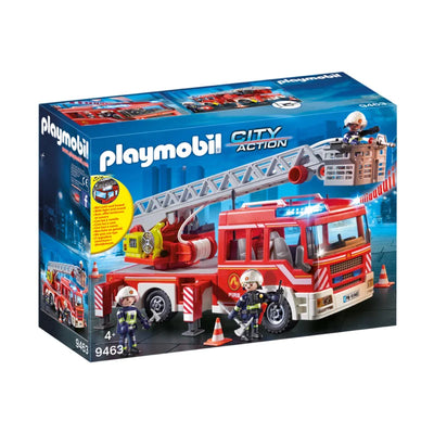 PLAYMOBIL 9463 CITY ACTION - FIRE ENGINE WITH LADDER - Toyworld Frankston