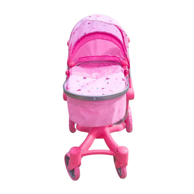 PLAYWORLD 2 IN 1 DELUXE DOLL PRAM - Toyworld Frankston